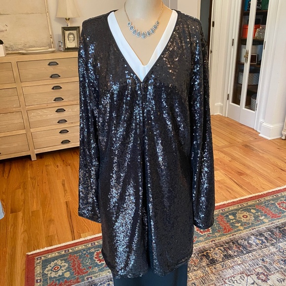 Anna-Kaci Sequin Jacket - Size L - Picture 2 of 14